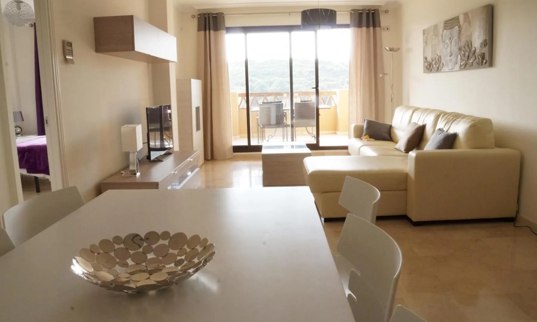 2143-Lovely 2 Bedrooms Newly Furnished Bahia de Casares 公寓